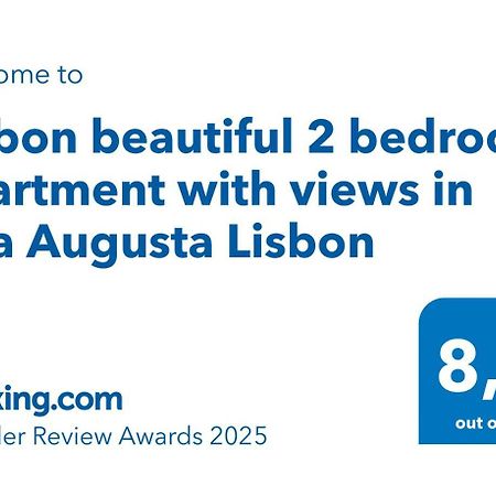 Lisbon Beautiful 2 Bedroom Apartment With Views In Rua Augusta Lisboa Εξωτερικό φωτογραφία